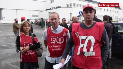 Bannalec. Débrayage aux salaisons Tallec