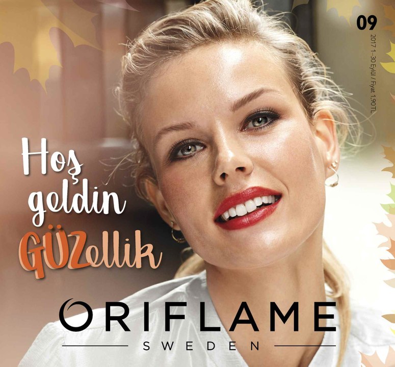 Oriflame Eylül Kataloğu 2017 Ücretsiz Üyelik Bedava Katalog