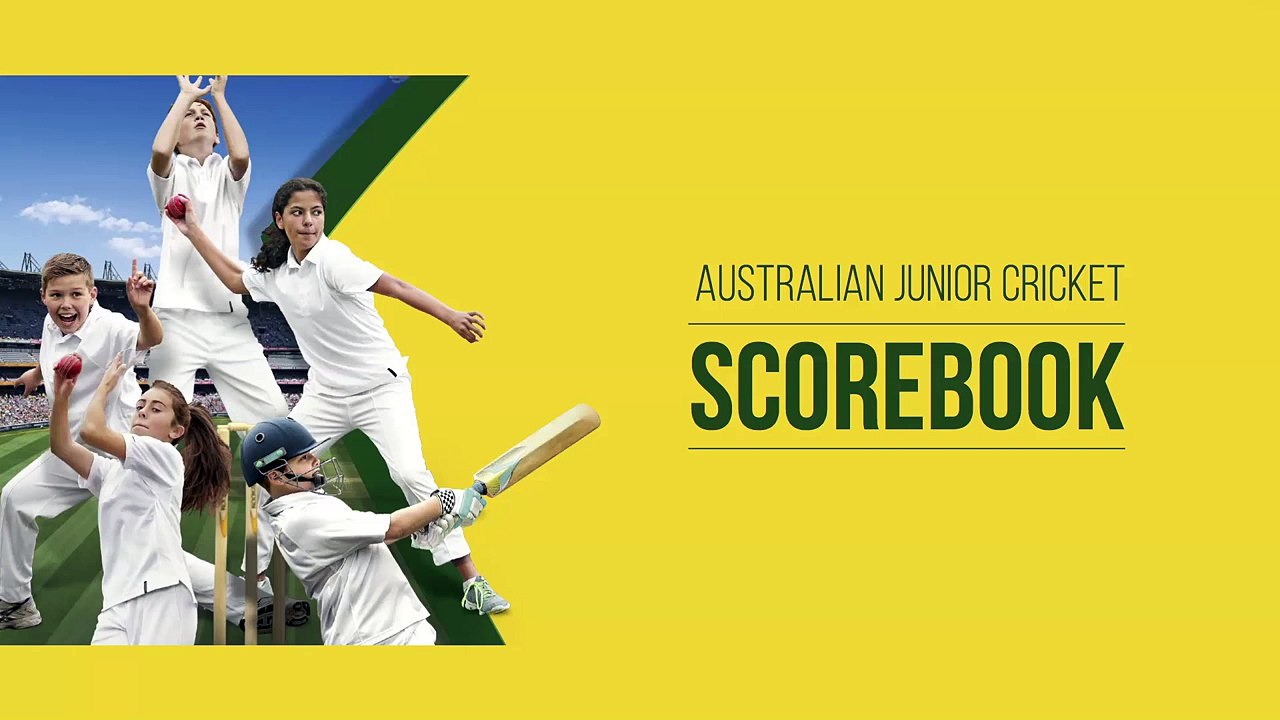 Australian Cricket Revised Junior Formats Junior Cricket Scorebook video Dailymotion