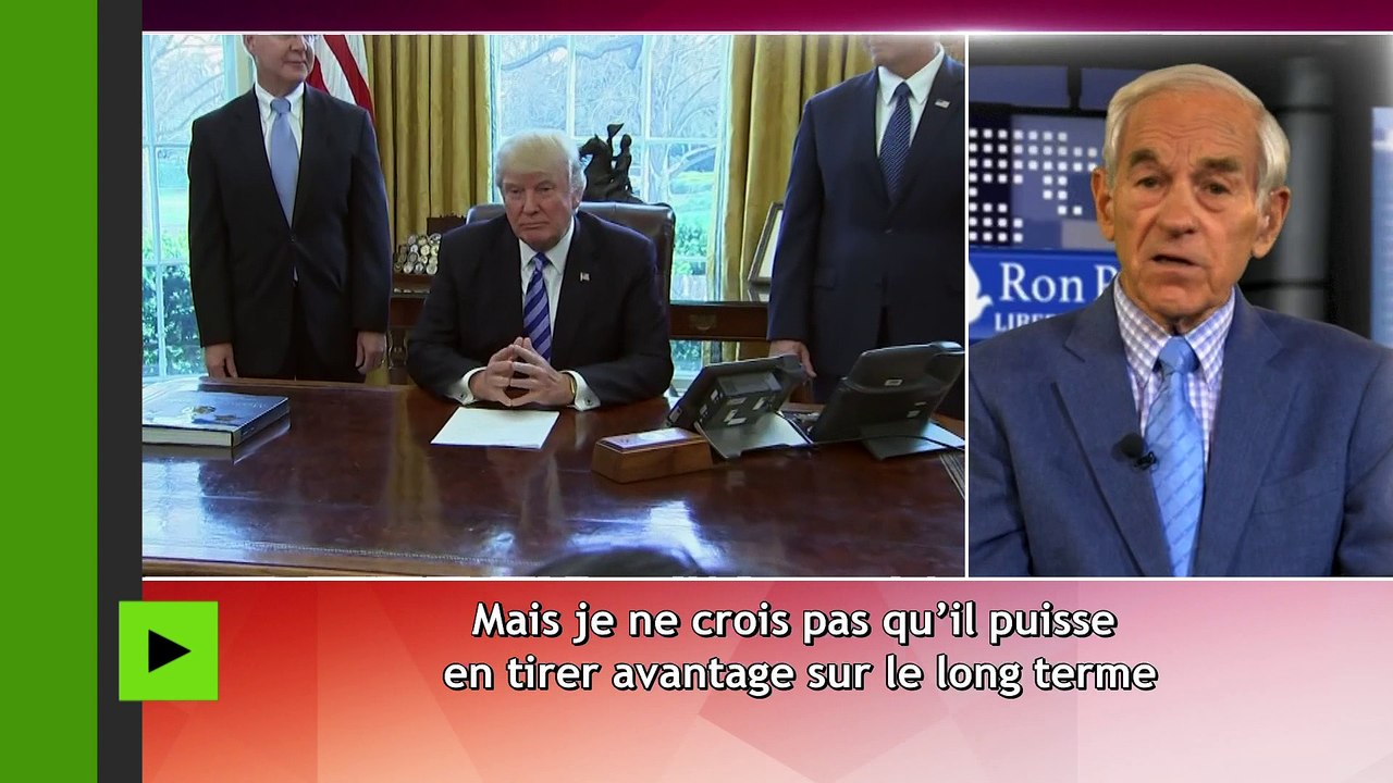 «Tragique» : Ron Paul sur les nouvelles sanctions américaines contre la Russie
