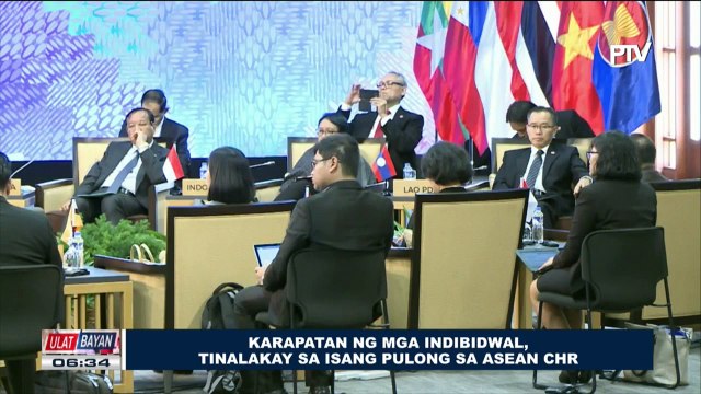 Karapatan ng mga indibidwal, tinalakay sa isang pulong sa #ASEAN CHR