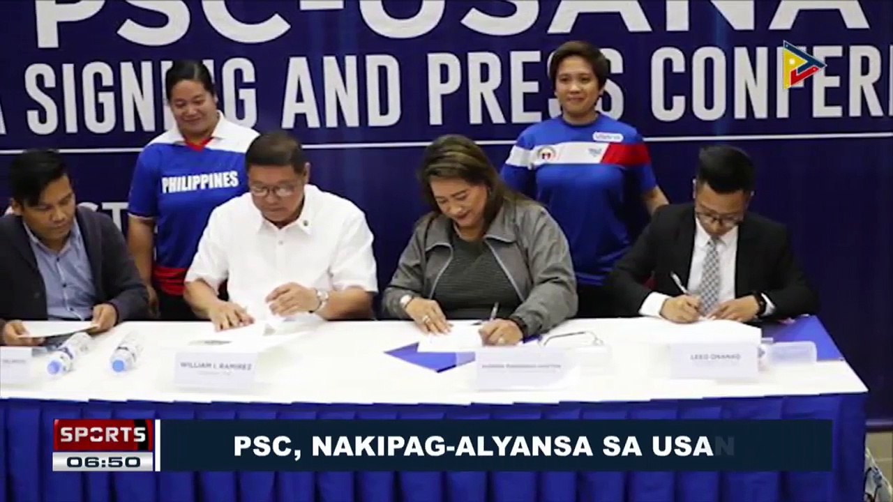 SPORTS BALITA: PSC, nakipag-Alyansa sa USANA