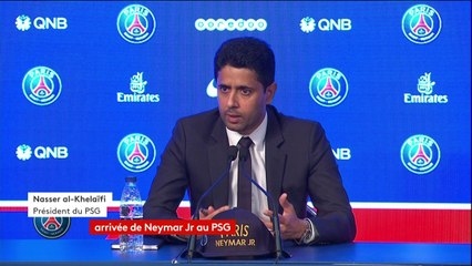 Nasser Al-Khelaïfi : "c'est bien nous qui avons payé la clause libératoire de Neymar"