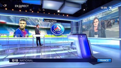 PSG : foule devant le Parc des Princes pour l'arrivée de Neymar