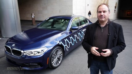 Car Review - BMW's all-knowing, all-talking, all-driving car - CES 2017
