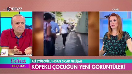 Köpekli çocuğun yeni görüntüleri ortaya çıktı!