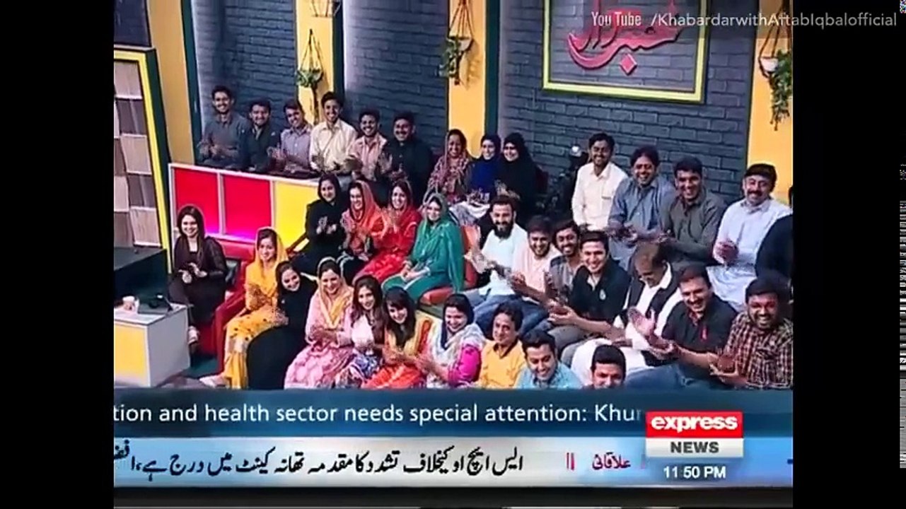 Crazy transgender band  Nasir Chinyoti, Agha Majid, Honey Albela _ Khabardar Aftab Iqbal