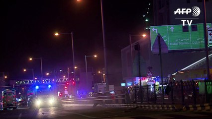 السيطرة على حريق في برج الشعلة في دبي ولا ضحايا