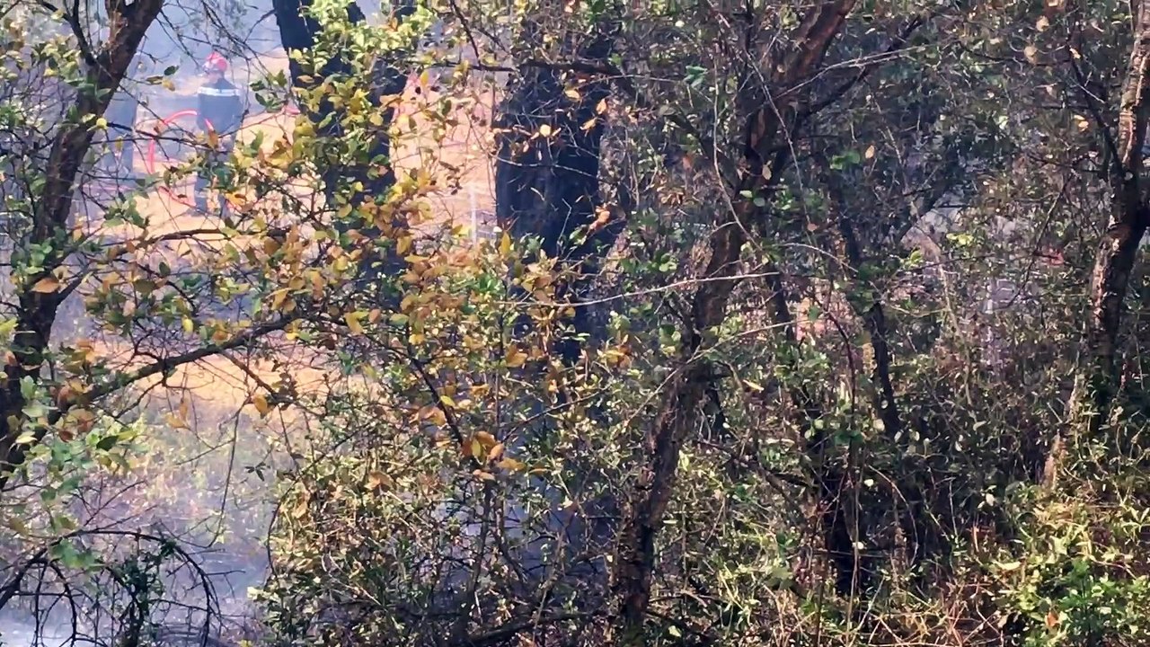 Au plus près des flammes Ajaccio
