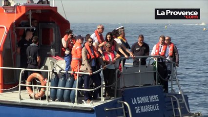 Elisabeth Borne, ministre des transports, en visite à Marseille
