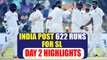 India vs Sri Lanka : Visitors declare 1st inning on 662, Ashwin claims 2 wickets of host | Oneindia News