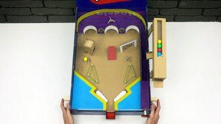 DIY Money Operated Amazing Pinball Game Gumball Vending Machine