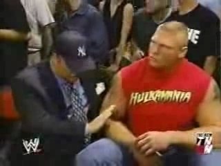 The Rock Talks About HHH & Lesnar