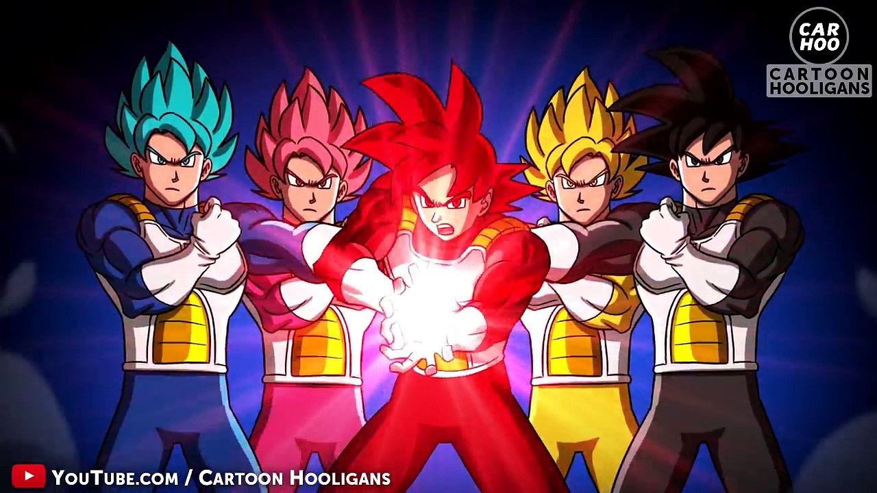 GOKU SAIYAN RANGERS 【 Dragon Ball Super & Power Rangers Parody ...