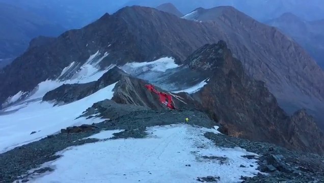 Crash d'un hélicoptère à Großglockner (Austriche)