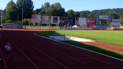 Yoann Kowal lors d'une course de préparation à Périgueux