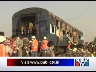 Nanded express train mishap in Kothalacheruvu Andhra