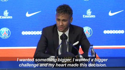 Neymar prepares for 'bigger challenge' after PSG unveiling