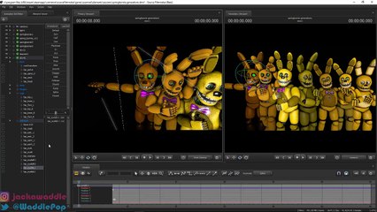 SpringBonnie Generations | FNaF Speedart (SFM)