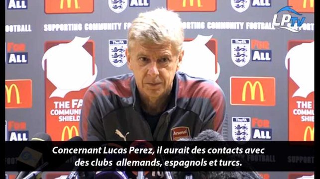 Wenger ouvre la porte pour un transfert ou un prêt de Lucas Pérez