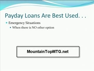 Payday Cash Advance Loans - Dangerous Bu