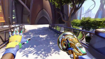 Lucio Selecao Skin (Golden Gun) First Person