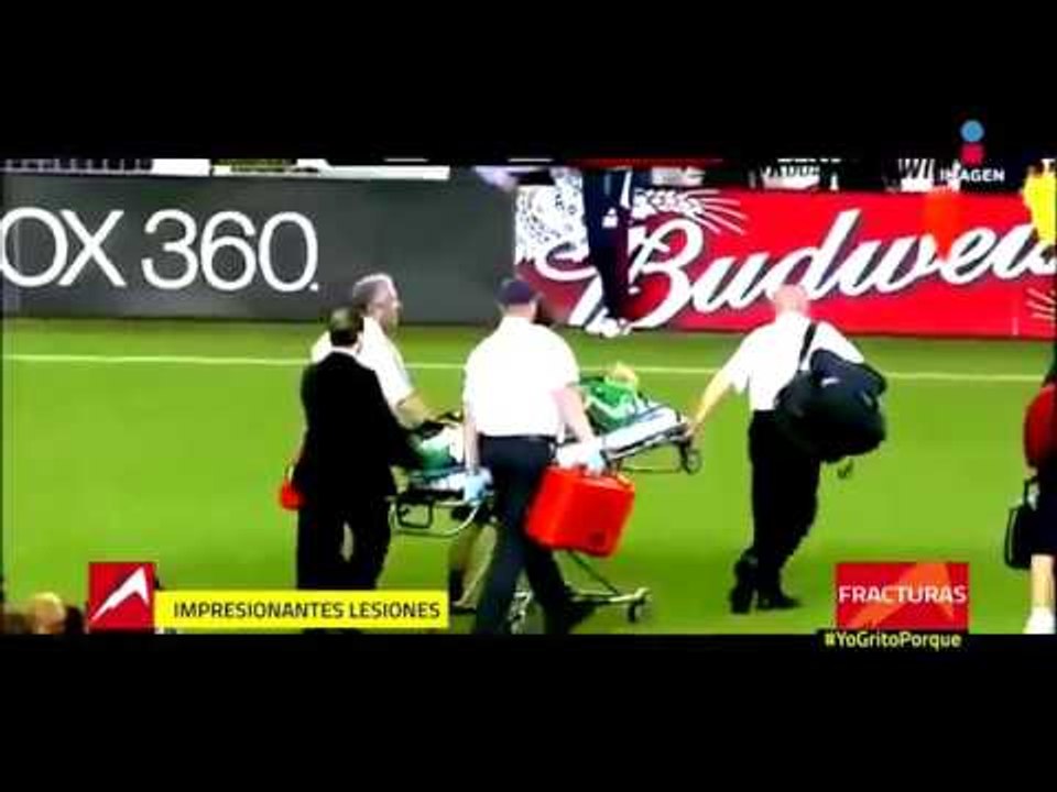 Impresionantes lesiones en el fútbol