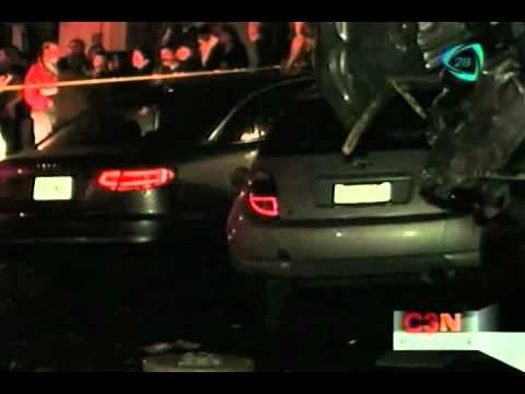 Aparatoso accidente en carretera México - Toluca