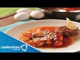 Huevos al albañil / Receta para preparar huevos al albañil