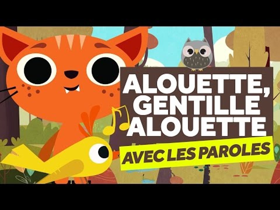 Alouette, Gentille Alouette (avec les paroles) - Comptines pour Bébé - Le Monde Des Zibous