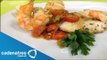 Pescado y camarones en agua Pazza / Receta Pescado / Recetas italianas