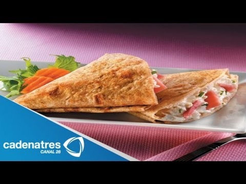 Crepas saladas de jamón y huevo / Receta Crepas
