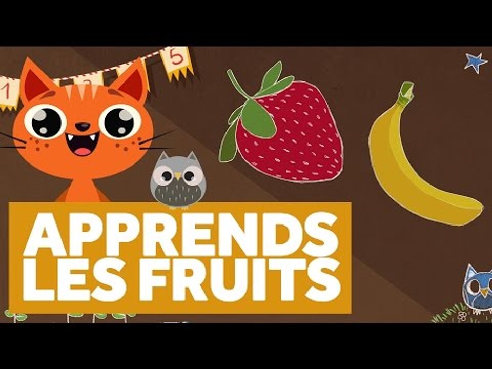 Apprendre Les Fruits - L'École des Zibous ! Vidéo Educative