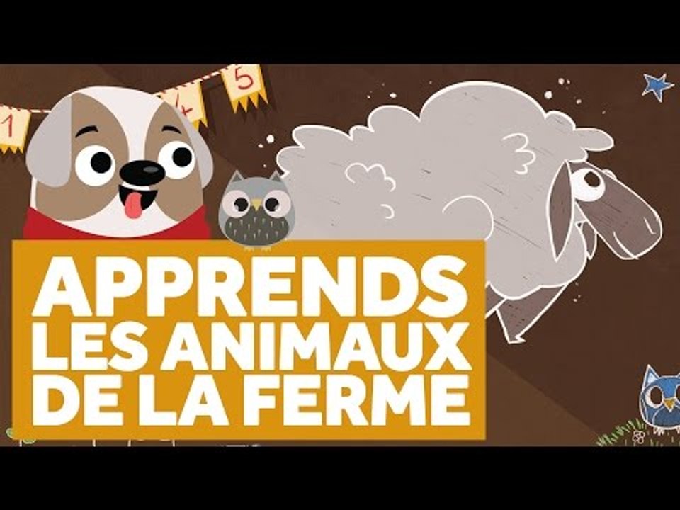 Apprendre Les Animaux de la Ferme - L'École des Zibous ! Vidéo Educative