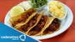 Tacos de pollo al pastor con salsa de piña y habanero / Receta de tacos