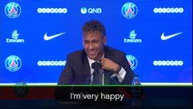I weigh 69kg, but don't feel weighed down by fee, jokes Neymar