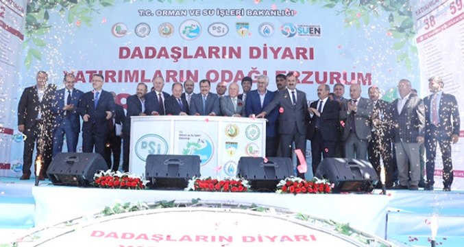 Bakan Eroğlu Törende Beddua Etti, Vatandaş Hep Bir Ağızdan Amin Dedi