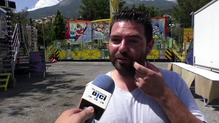 D!CI TV : un manège de 45 mètres pour les Grandes Fêtes d'été d'Embrun