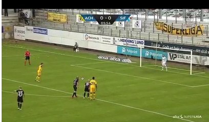 Finnbogason K. (Penalty) GOAL HD - Horsens 1-0 Silkeborg 04.08.2017