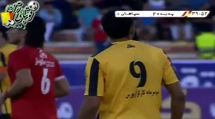 خلاصه بازی پدیده و سپاهان