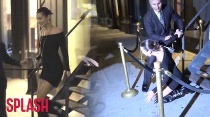 Bella Hadid's Not The Only Celebrity To Trip and Fall On Camera