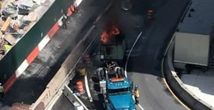 Firefighters Battle Compressor Fire at New York's Grand Central Terminal