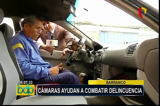 Barranco: cámaras de seguridad ayudan a combatir robos y asaltos