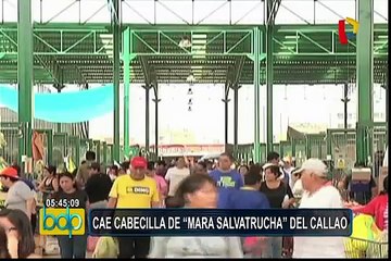 Capturan a cabecilla de "Mara Salvatrucha" del Callao