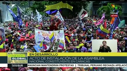 Se instala formalmente la Asamblea Nacional Constituyente