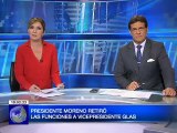 Presidente Moreno retiró las funciones a Vicepresidente Glas