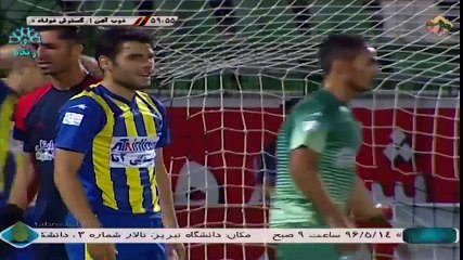 خلاصه بازی ذوب آهن 3-0 گسترش فولاد