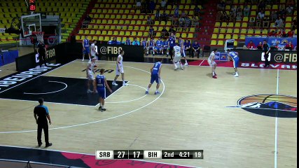 Sjajni Sani Čampara ponovo najefikasniji vs Srbija (4.8.2017)