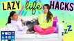 DIY Life Hacks EVERY Lazy Girl NEEDS to Know! Life Hacks for Lazy People! By Niki and Gabi
