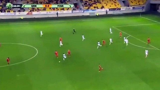 Florian Martin Goal vs Quevilly Rouen (0-1)